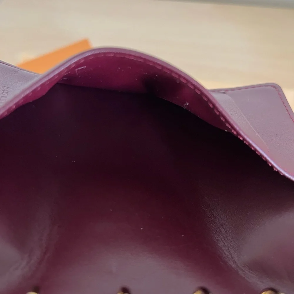 Louis Vuitton Verni Agenda PM Burgundy EUC 2010